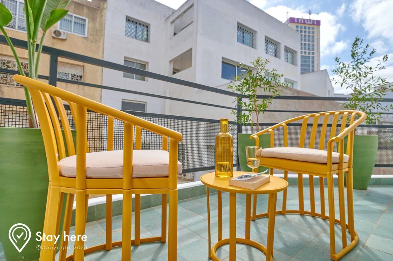 Stayhere Casablanca - Maarif - Elite Residence Eksteriør bilde